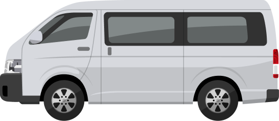 商用車・バンのイラスト